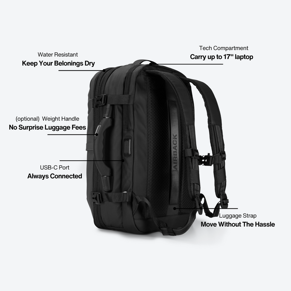Bundle - Airback Original Matt Black – Airback Italy